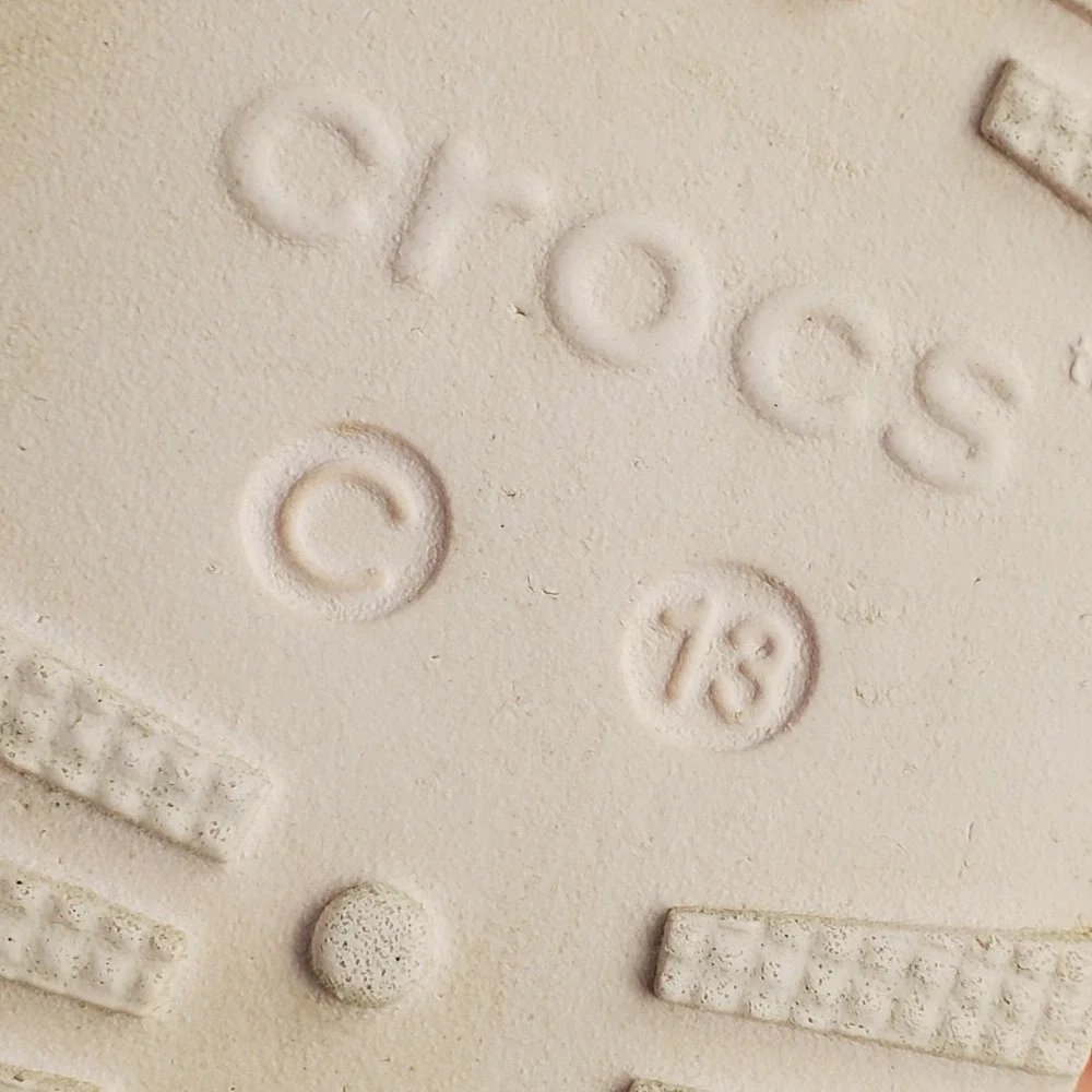 Crocs Classic Fisherman Kids Flat Sandals Sz C13 13 Pink Adjustable Heel Strap